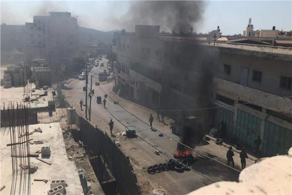 اندلاع المواجهات مع الاحتلال غرب سلفيت بالضفة.. وإصابة 5 فلسطينيين