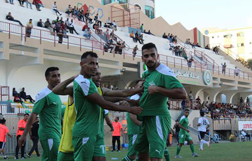 الأخضر الرفحي يلتمس استعادة الصدارة بلقائه النصيرات