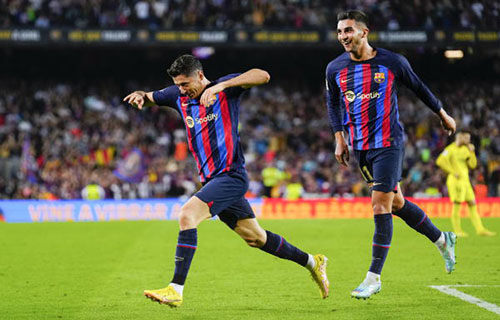 برشلونة يضرب بثلاثية مرمى فياريال