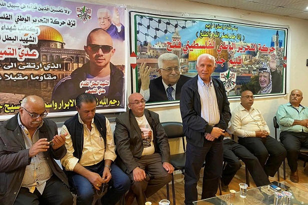 الأحمد يقدم واجب العزاء بالشهيدين بريكي والتميمي في جنين-الحياة الجديدة