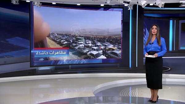 تجمهر حاشد وهتافات ضد نظام طهران.. تنطلق من “قبر مهسا أميني”