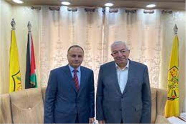 السفير إيهاب سليمان لـ نائب حركة فتح: ندعم الحقوق المشروعة للشعب الفلسطيني