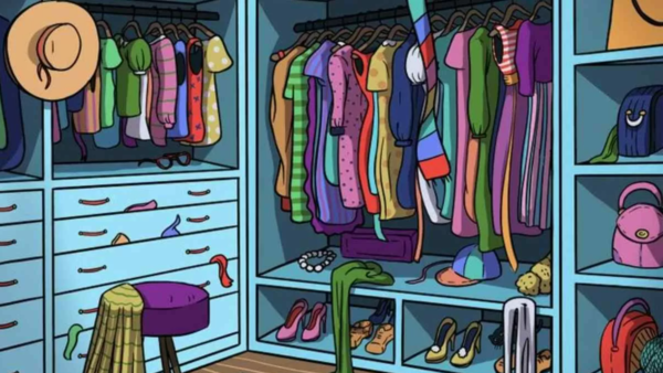 %2 فقط يمكنهم اكتشاف القط داخل الخزانة بربع دقيقة.. فهل أنت منهم؟