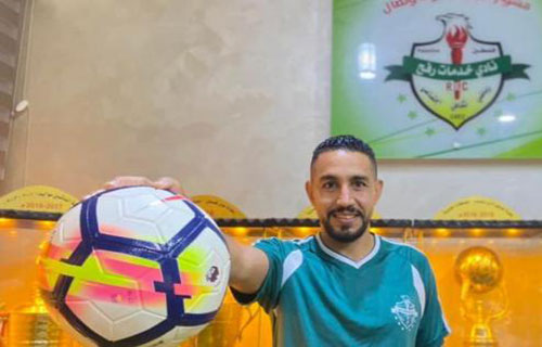 هيثم فتيحة .. سبعة لقاءات بشباك نظيفة وضعت الأخضر الرفحي في وصافة الدوري