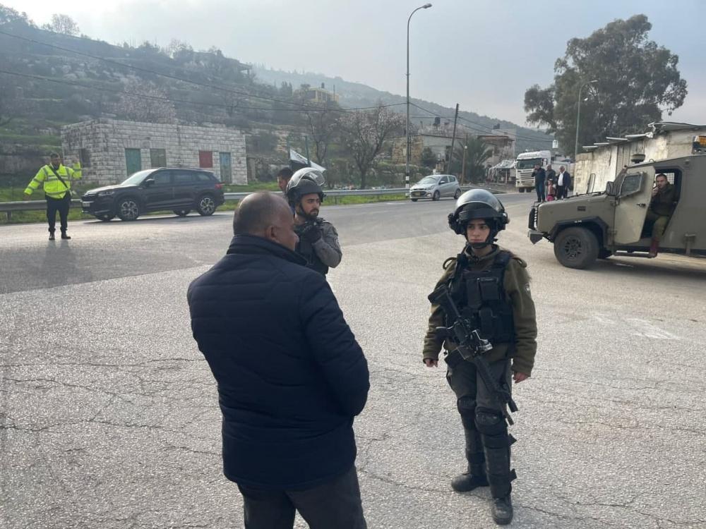 الاحتلال يقتحم مدرسة اللبن الساوية ويهدد المعلمين والطلبة بإطلاق النار عليهم-الحياة الجديدة