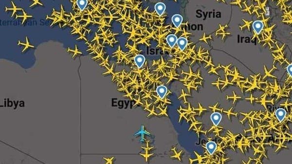بالصور.. حركة الطيران تغطي سماء مصر مع انطلاق قمة المناخ “COP27”