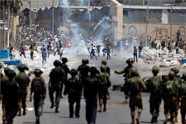 مواجهات بين الفلسطينيين والاحتلال الإسرائيلي في الضفة الغربية