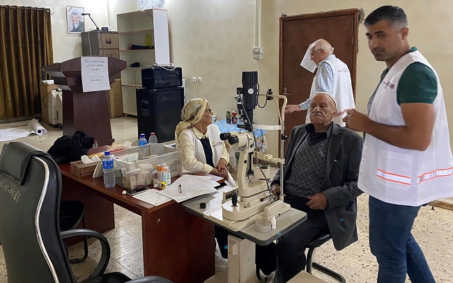 وفد من منظمة أطباء لحقوق الانسان ينفذ يوم عمل طبي تطوعي في مخيم جنين-الحياة الجديدة