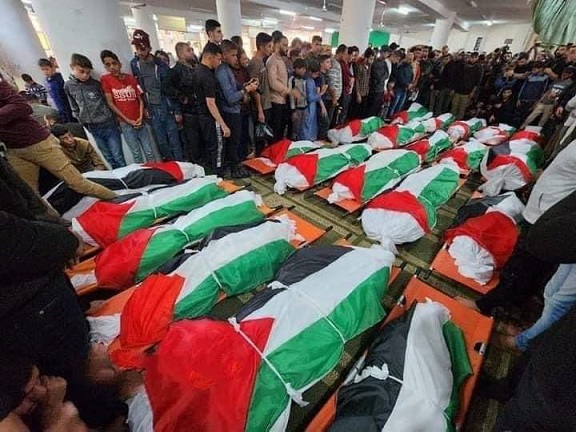 الجزائر وباكستان تعزيان الشعب الفلسطيني بضحايا حريق مخيم جباليا-الحياة الجديدة