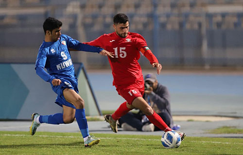 “الفدائي الأولمبي” يتفوق على الكويت ودياً بالكرة
