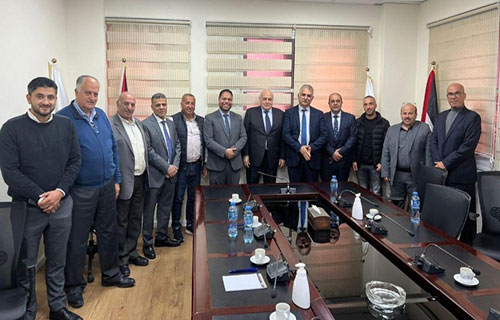 بشارة والسعداوي يبحثان مع القطاع الخاص تطوير منطقة جبل قرنطل