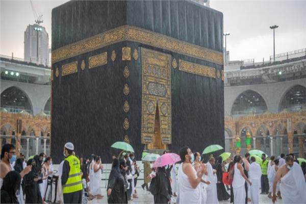 أمطار على مكة وجدة والمدينة المنورة 