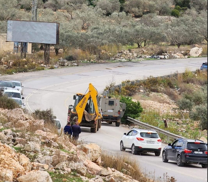 الاحتلال يستولي على جرافة غرب سلفيت-الحياة الجديدة
