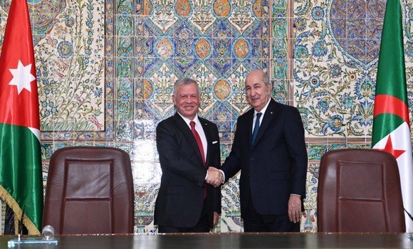 العاهل الأردني والرئيس الجزائري يشددان على مركزية القضية الفلسطينية-الحياة الجديدة