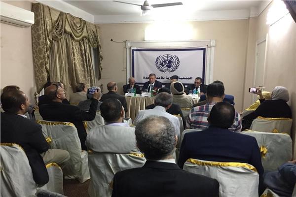 اللوح يشارك في احتفالية الجمعية المصرية للأمم المتحدة للتضامن مع فلسطين