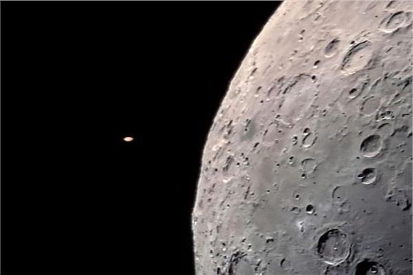 حدث سماوي نادر.. القمر يحجب المريخ 