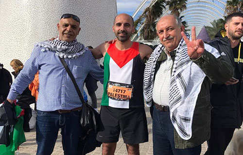 فلسطين تشارك في ماراثون بلنسيا الدولي