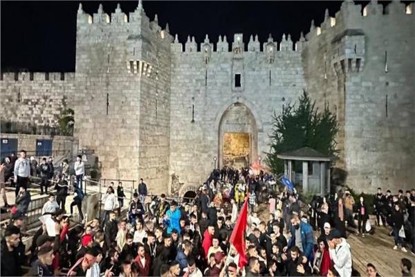 قوات الاحتلال تقمع المحتفلين في القدس بتأهل المغرب للمربع الذهبي لكأس العالم