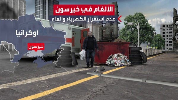 ألغام تحت التراب.. فرحة الأوكرانيين باستعادة خيرسون لم تكتمل