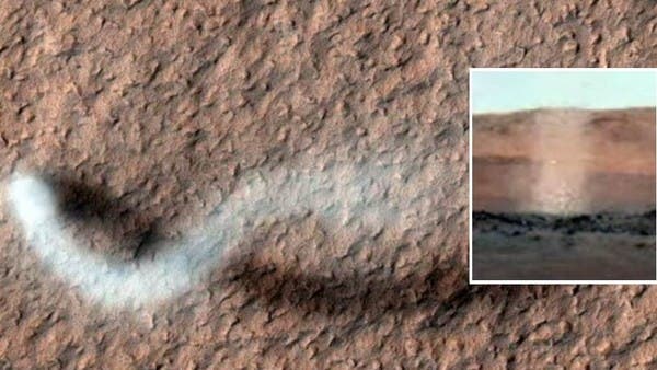 شاهد زوبعة من عالم غير الأرض  صوّرها العلماء وسجلوا صوتها 