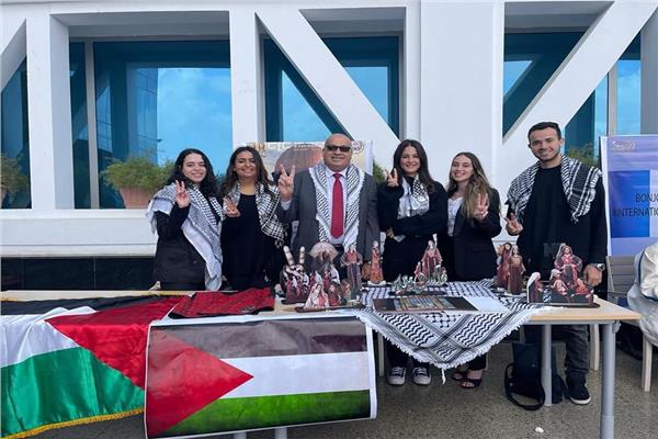 فلسطين تشارك فى مهرجان ثقافة الشعوب بالأكاديمية العربية للعلوم والتكنولوجيا