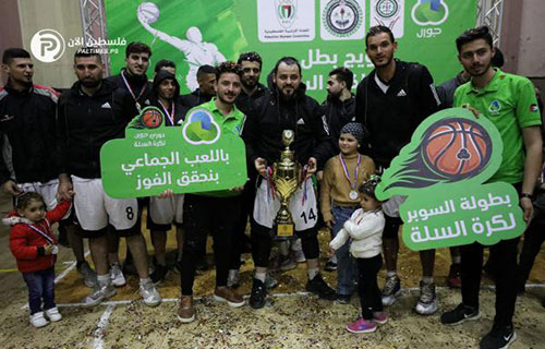 خدمات البريج يتوج بطلاً لكأس السوبر لكرة السلة