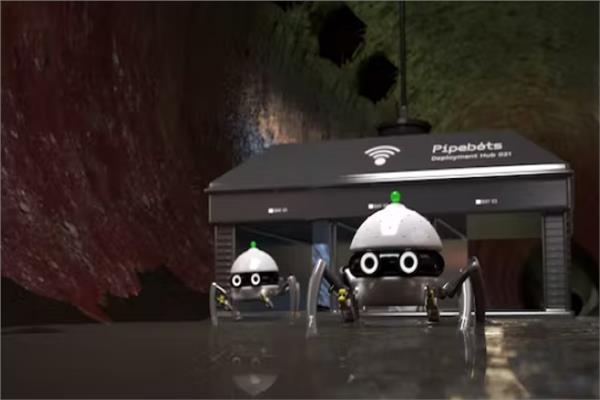 روبوتات لاكتشاف تسريبات أنابيب المياه قبل حدوثها 