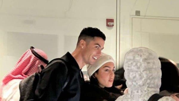 النجم البرتغالي كريستيانو رونالدو يصل الرياض