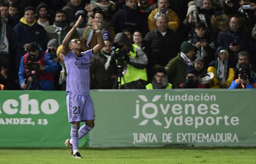ريال مدريد يتأهل لدور الـ16 في كأس ملك إسبانيا بهدف رودريجو