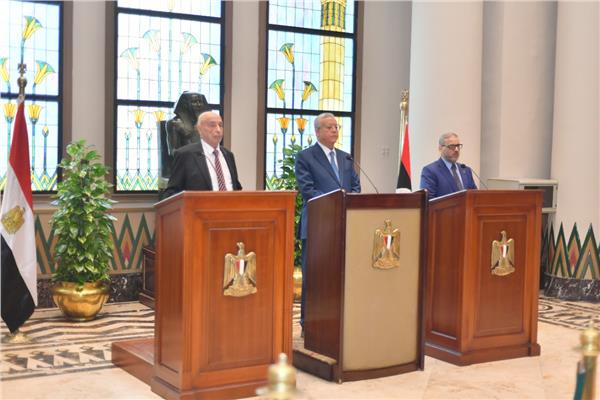 عقيلة صالح: مصر إنحازت لمصالح الليبيين.. وأوقفت التدخل الأجنبي في شئونها 