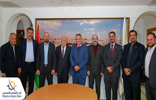 “الإسلامي الفلسطيني” و”رجال الأعمال” يبحثان تعزيز التعاون