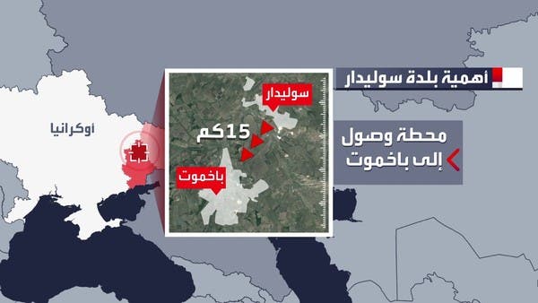 أوكرانيا تنفي سقوط بلدة سوليدار في قبضة الجيش الروسي