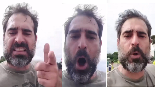 رجل أعمال لبناني مؤيد لبولسونارو يقفز من النافذة هرباً من الشرطة 