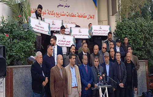 اتحاد المقاولين يقاطع مجدداً عطاءات مشاريع “أونروا”