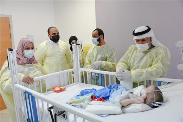 استقرار حالة التوأم السيامي العراقي بعد 12 يوما من عملية فصلهما بالسعودية| صور