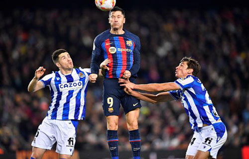 برشلونة يتأهل لنصف نهائي كأس الملك بهدف ديمبلي