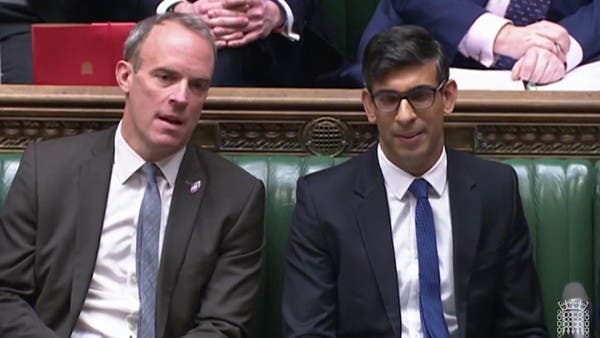 ردود الفعل بعد إقالة رئيس حزب المحافظين من منصبه الحكومي في بريطانيا