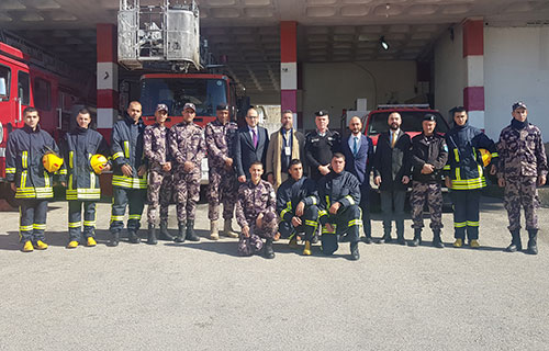 بنك القدس يختتم دورة تدريب مع “الدفاع المدني”