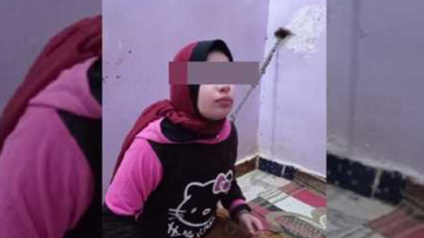 كبلتها عائلتها بسلاسل حديد.. طفلة الدقهلية أضحت بأمان!