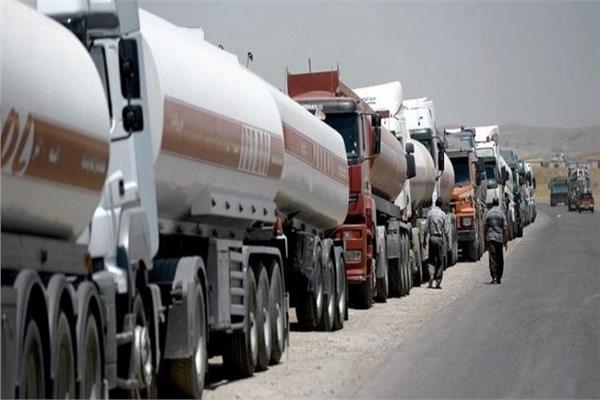 العراق يرسل قافلة مساعدات مُعبئة بوقود البنزين وزيت الغاز لسوريا