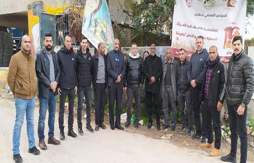 وفد من لجنة حكام “المركزية” يعزي باستشهاد نجل صلاحات ووفاة والدته
