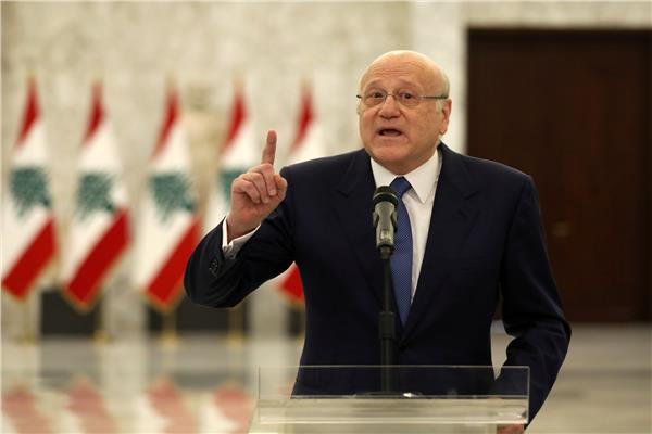 رئيس وزراء لبنان للرئيس السيسي: مصر لم تتقاعس عن مساعدتنا