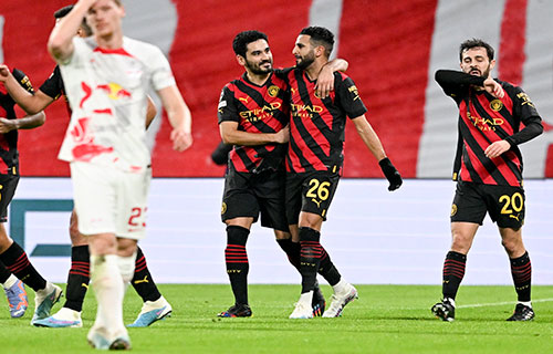 “لايبزيغ” يؤجل الحسم بفرض التعادل على مانشستر سيتي ولوكاكو يُرجح كفّة إنتر ميلان
