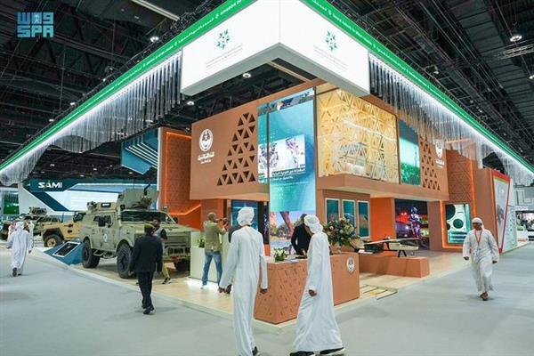 إقبال كبير على الجناح السعودي المشارك في معرض «أيدكس 2023»
