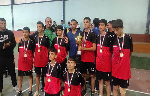 رنتيس بطلاً لطائرة براعم فلسطين