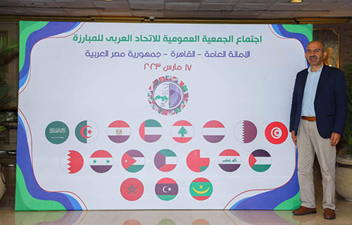 علي حلبية يشارك في اجتماع المكتب التنفيذي لاتحاد المبارزة العربي