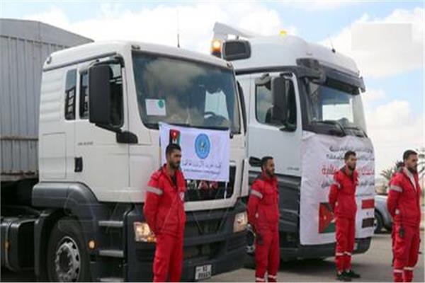 وصول قافلة مساعدات أردنية جديدة إلى سوريا تحمل مواد طبية وإغاثية