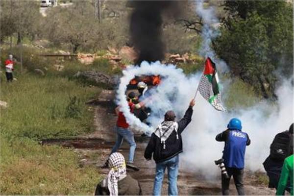 مواجهات شرق قلقيلية بين فلسطينيين وقوات الاحتلال في أول جمعة بشهر رمضان