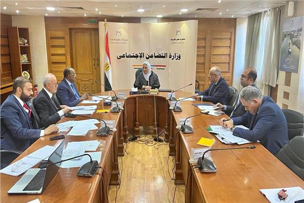 وفد منظمة التعاون الإسلامي يلتقي وزيرة التضامن الاجتماعي