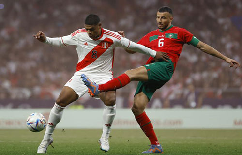 منتخب المغرب يتعادل سلبياً مع بيرو
